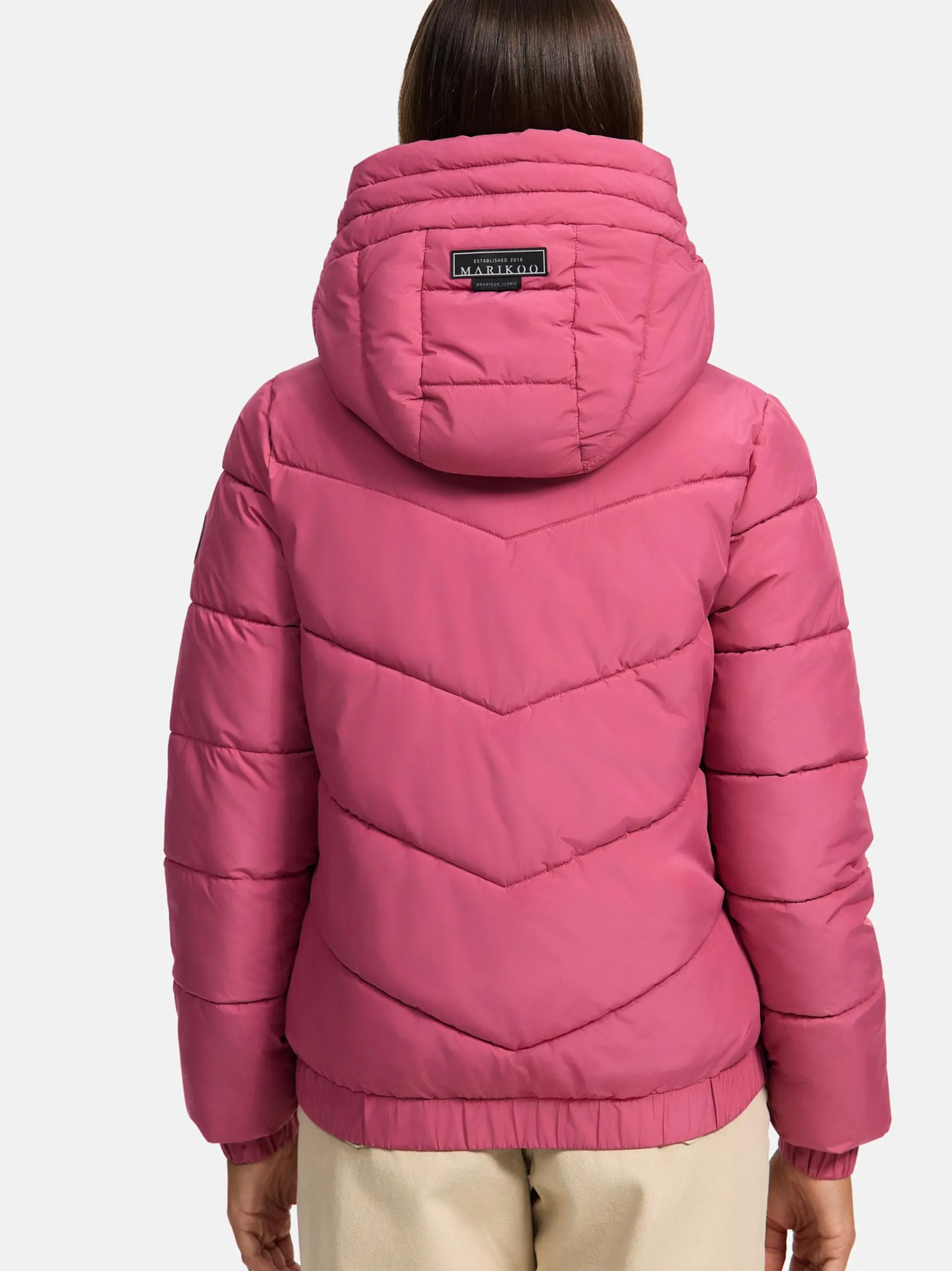 Marikoo Damen Steppjacke - Nayanaa XVI in rot