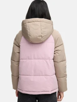 Marikoo Damen Steppjacke - Omariaa 16 in taupe