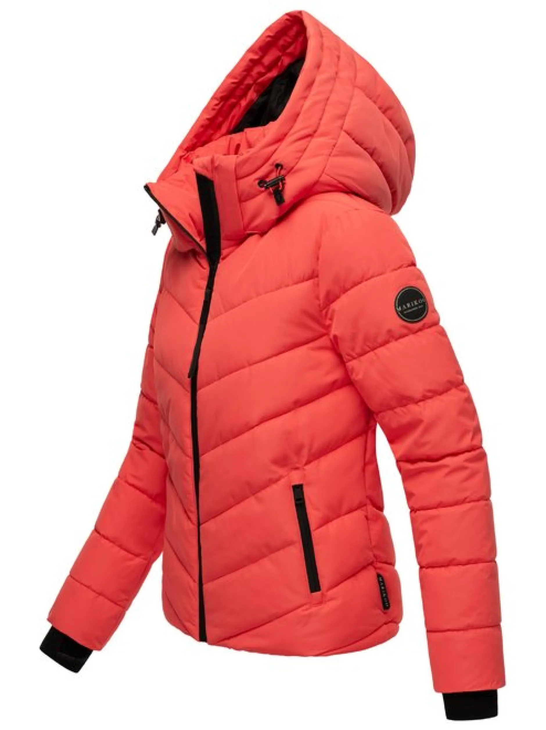 Marikoo Damen Steppjacke - Samuiaa XVI in koralle