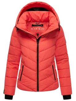 Marikoo Damen Steppjacke - Samuiaa XVI in koralle