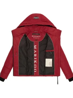Marikoo Damen Steppjacke - Samuiaa XVI in rot