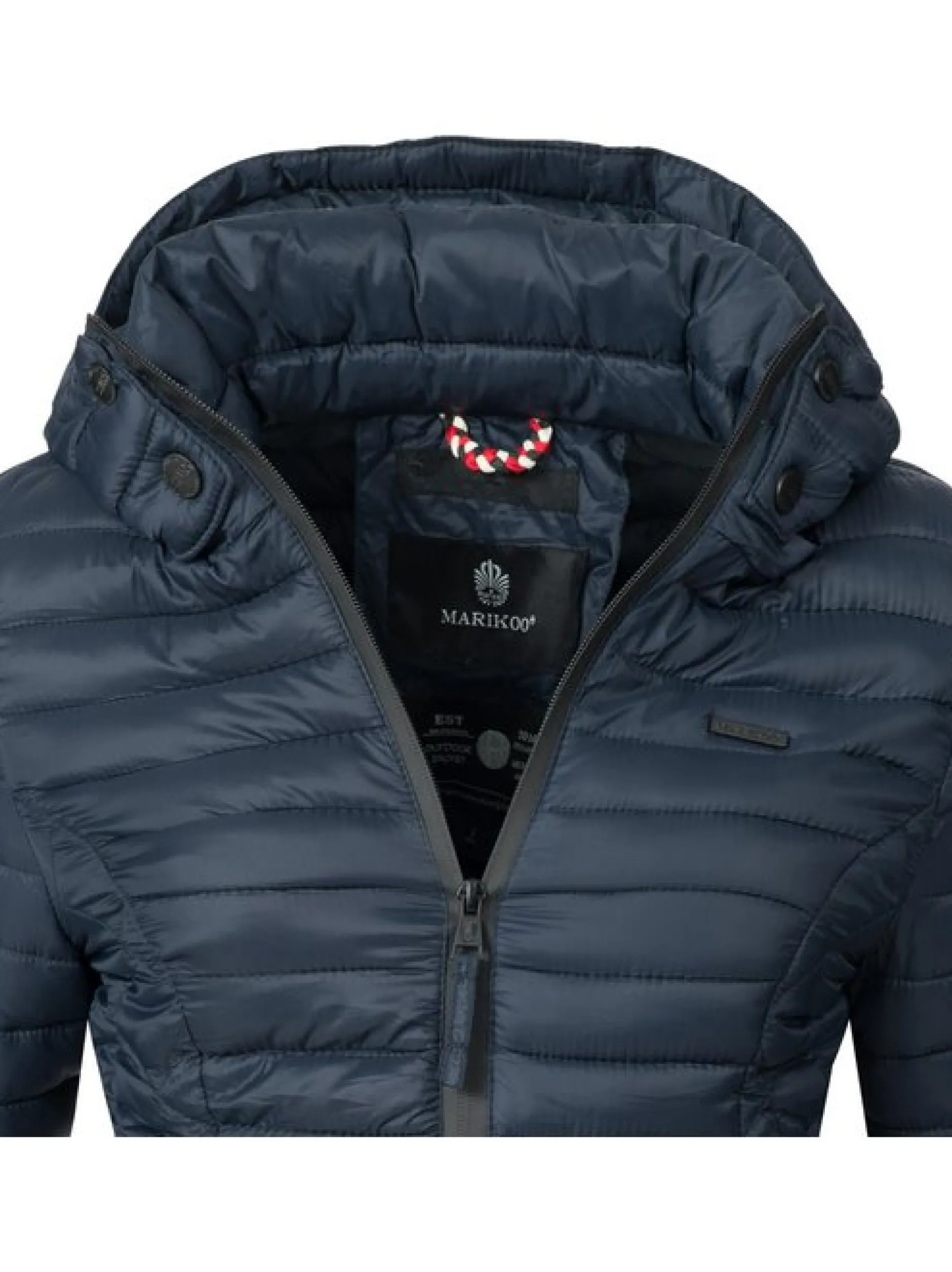 Marikoo Damen Steppjacke - Samtpfote in blau