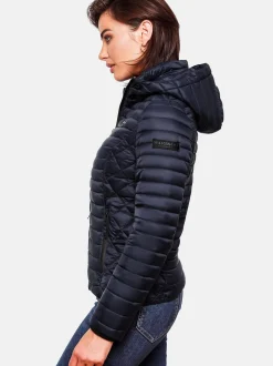 Marikoo Damen Steppjacke - Samtpfote in blau