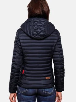 Marikoo Damen Steppjacke - Samtpfote in blau