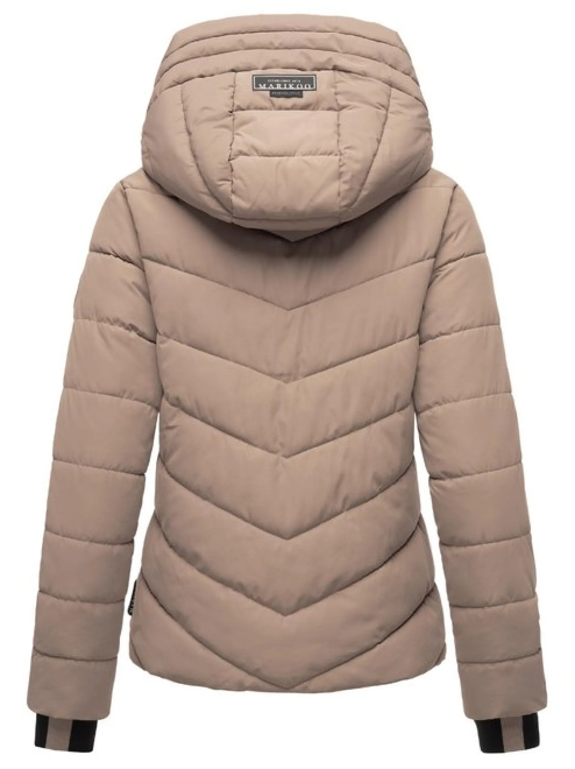 Marikoo Damen Steppjacke - Samuiaa XVI in taupe