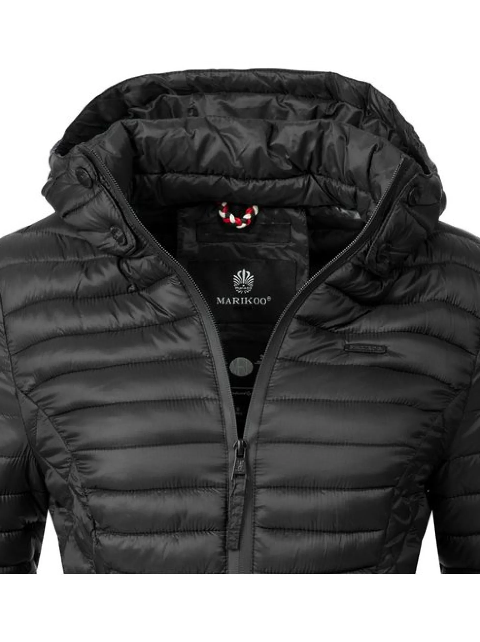Marikoo Damen Steppjacke - Samtpfote in schwarz