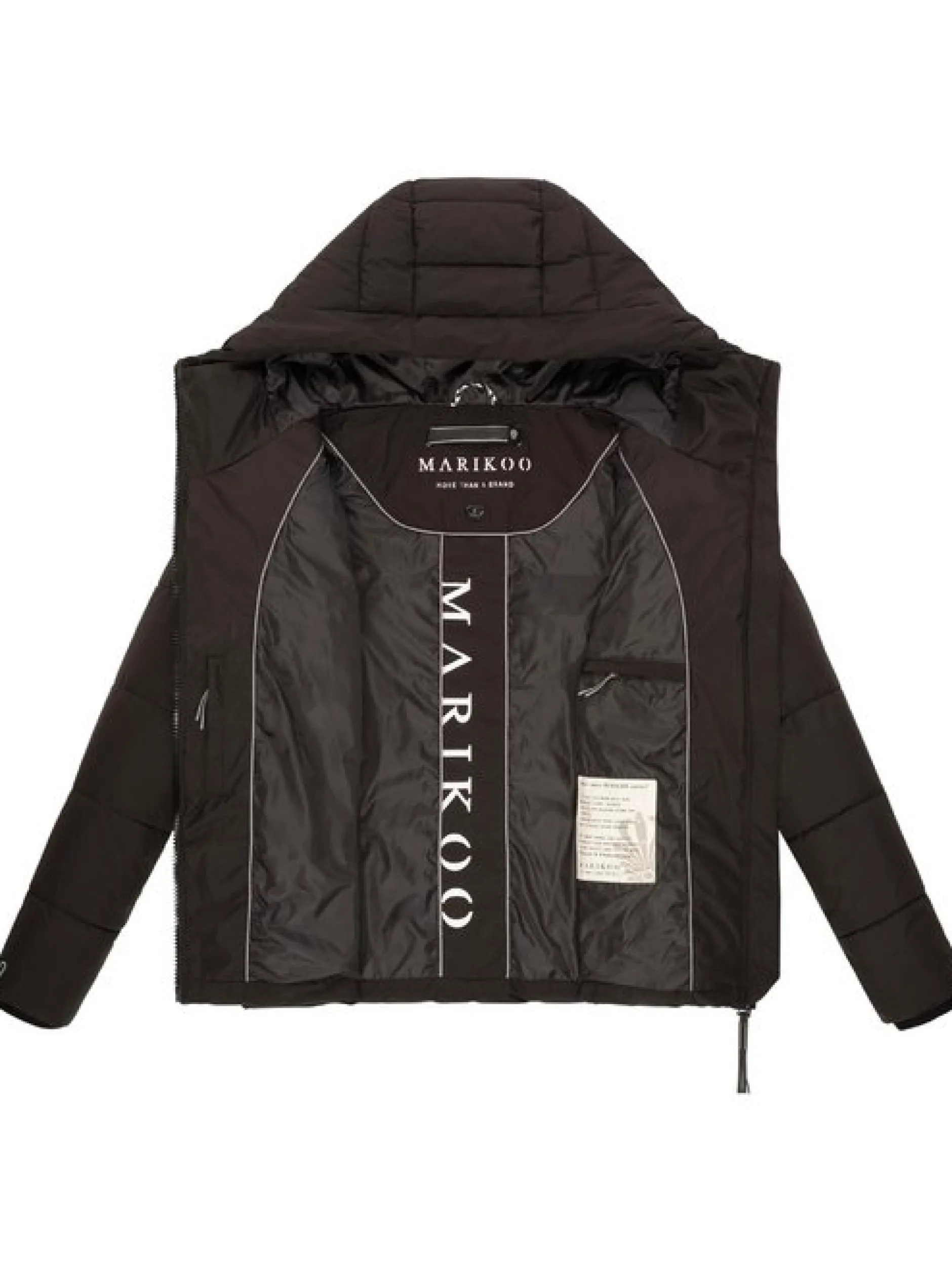 Marikoo Damen Steppjacke - Shimoaa XVI in schwarz