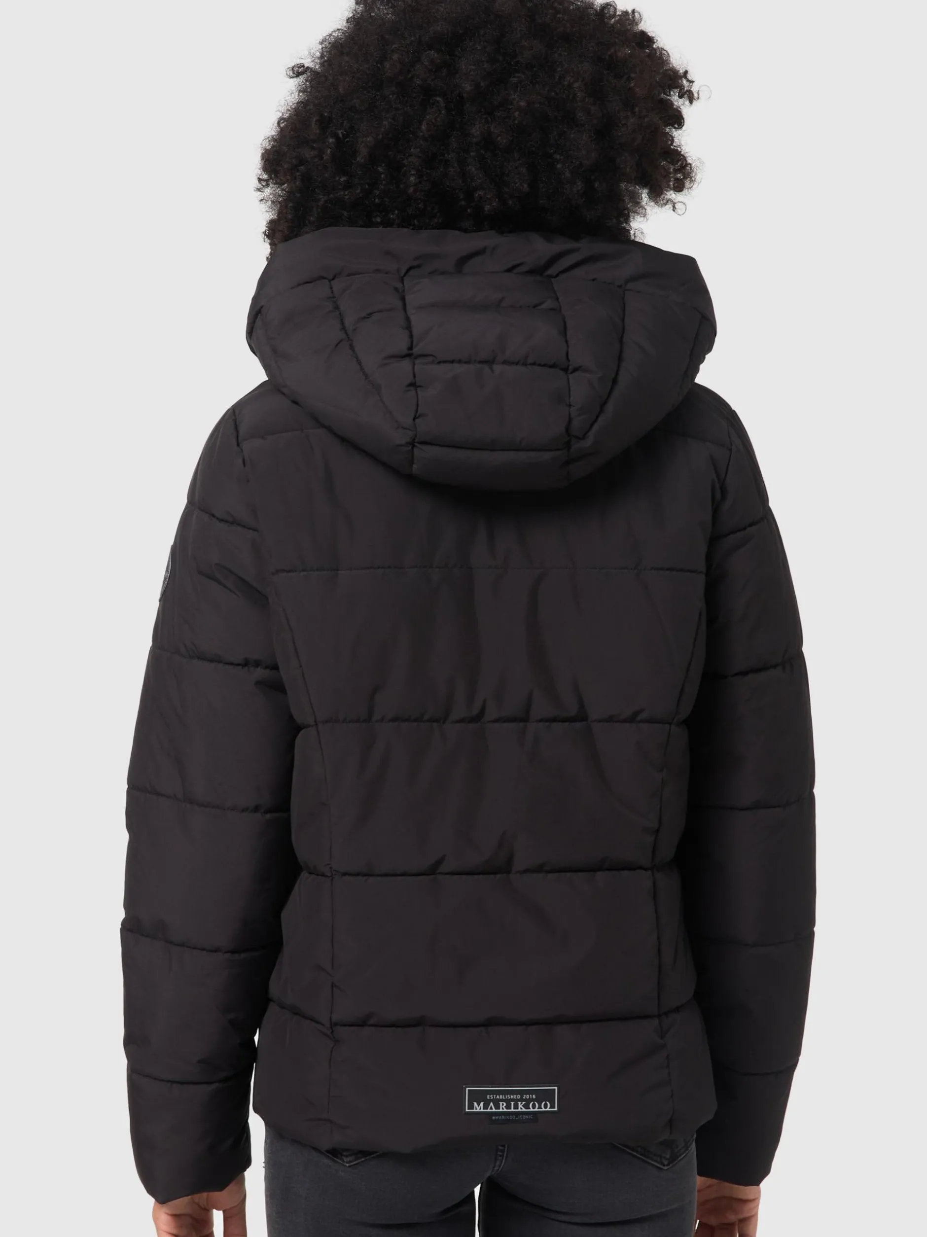 Marikoo Damen Steppjacke - Shimoaa XVI in schwarz