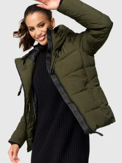 Marikoo Damen Steppjacke - Shimoaa XVI in oliv