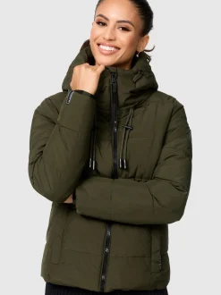 Marikoo Damen Steppjacke - Shimoaa XVI in oliv