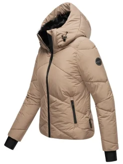 Marikoo Damen Steppjacke - Simaraa XVI in taupe
