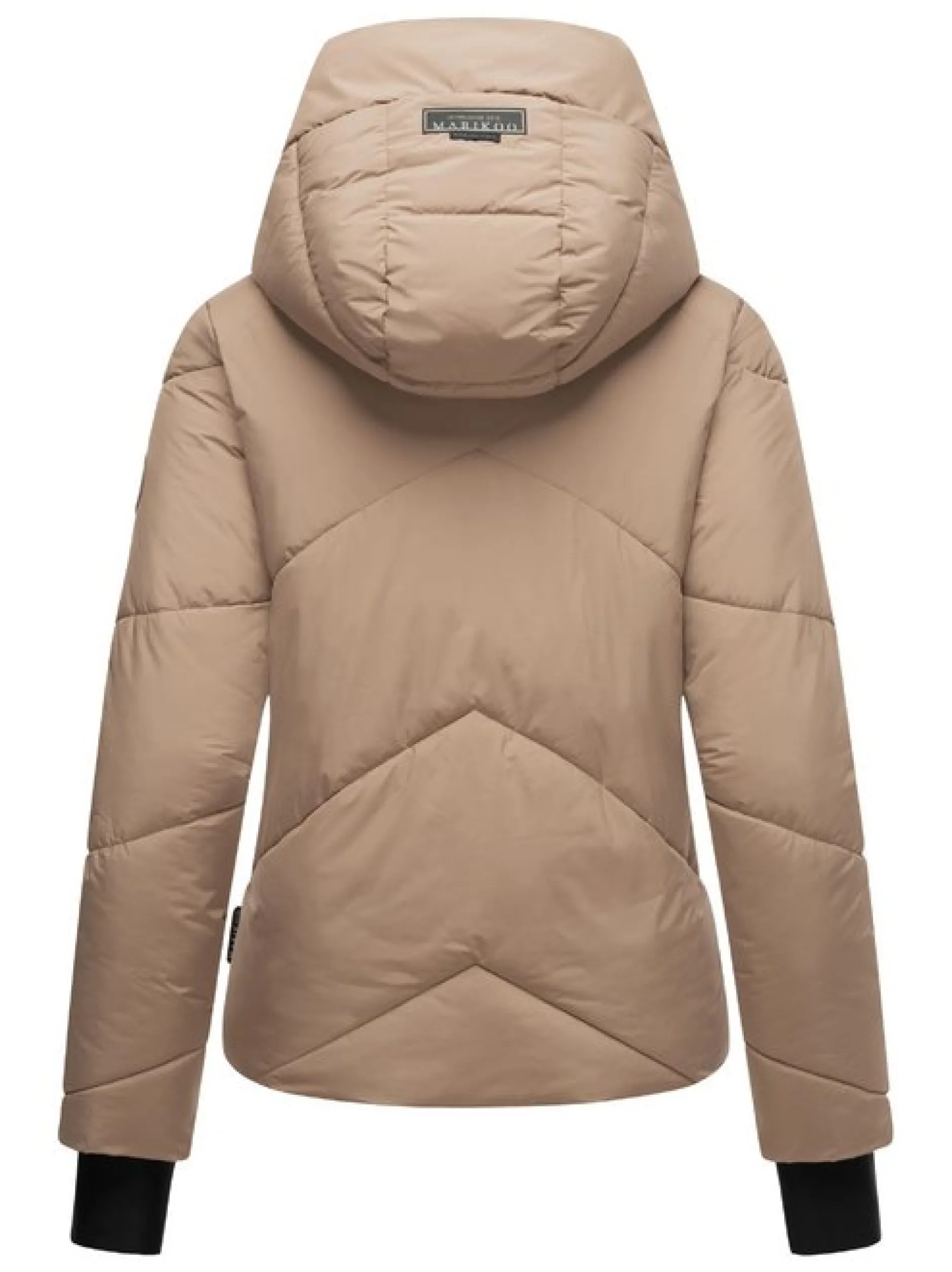Marikoo Damen Steppjacke - Simaraa XVI in taupe