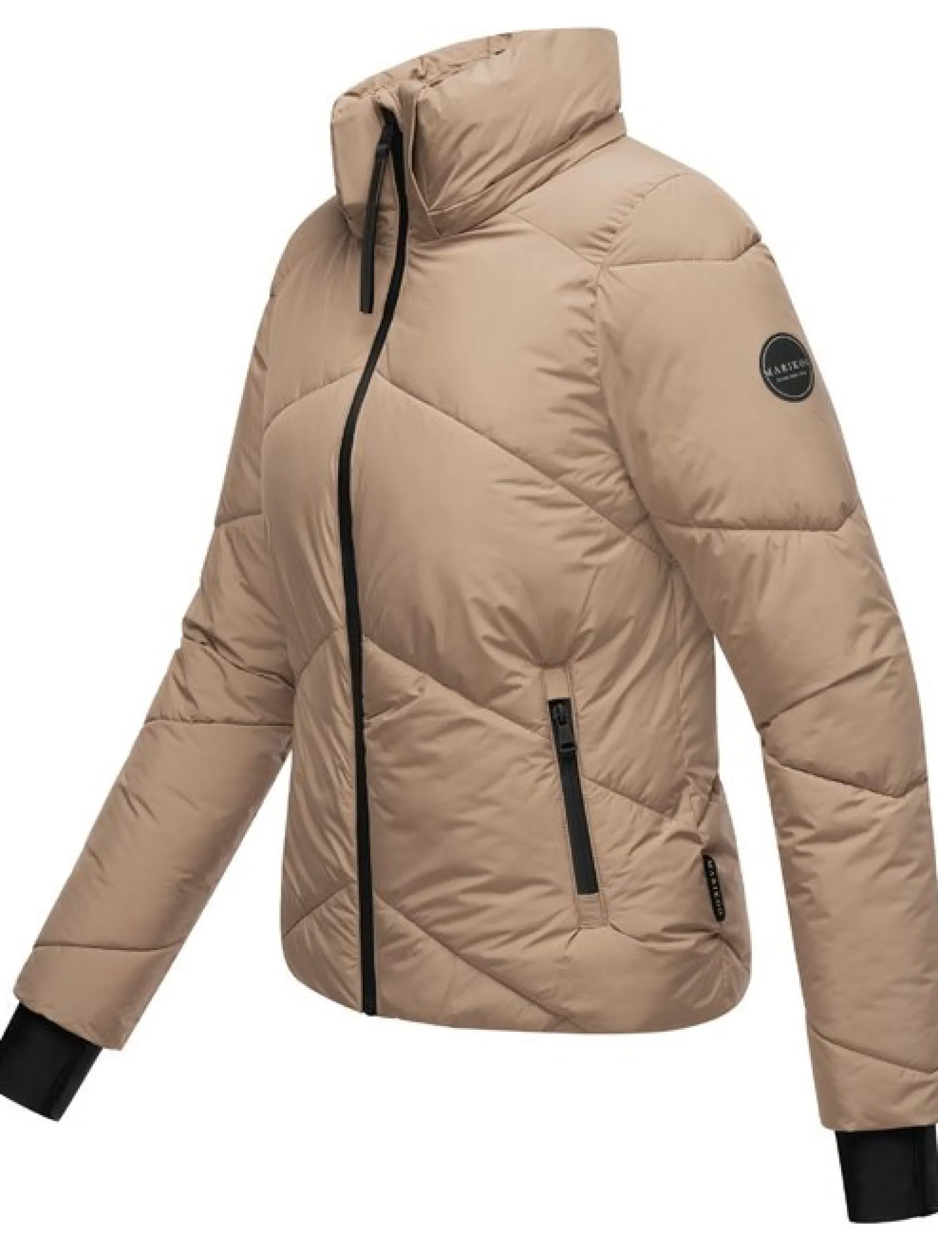 Marikoo Damen Steppjacke - Simaraa XVI in taupe