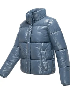Marikoo Damen Steppjacke - Skyraa 16 in blau