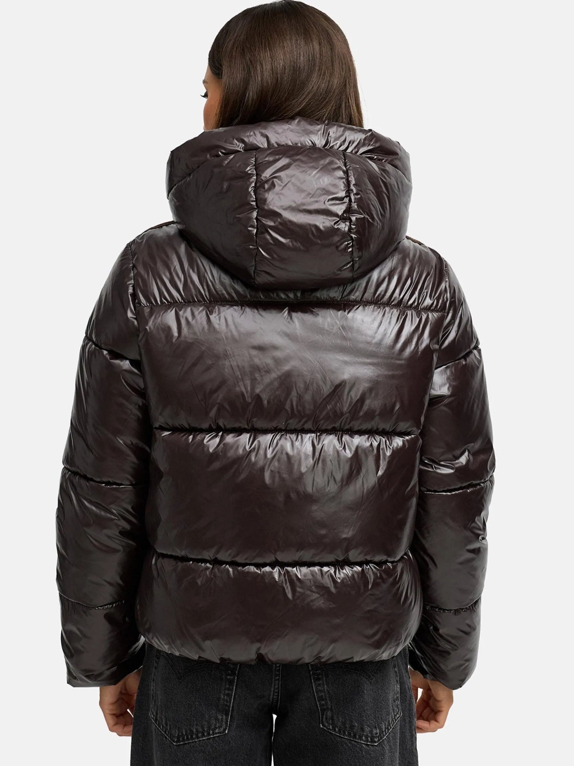 Marikoo Damen Steppjacke - Skyraa 16 in schoko