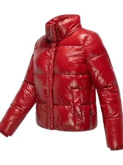 Marikoo Damen Steppjacke - Skyraa 16 in rot