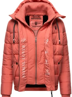 Marikoo Damen Steppjacke - Taisaa Prc in rot