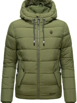 Marikoo Damen Steppjacke - Taisaa Prc in oliv