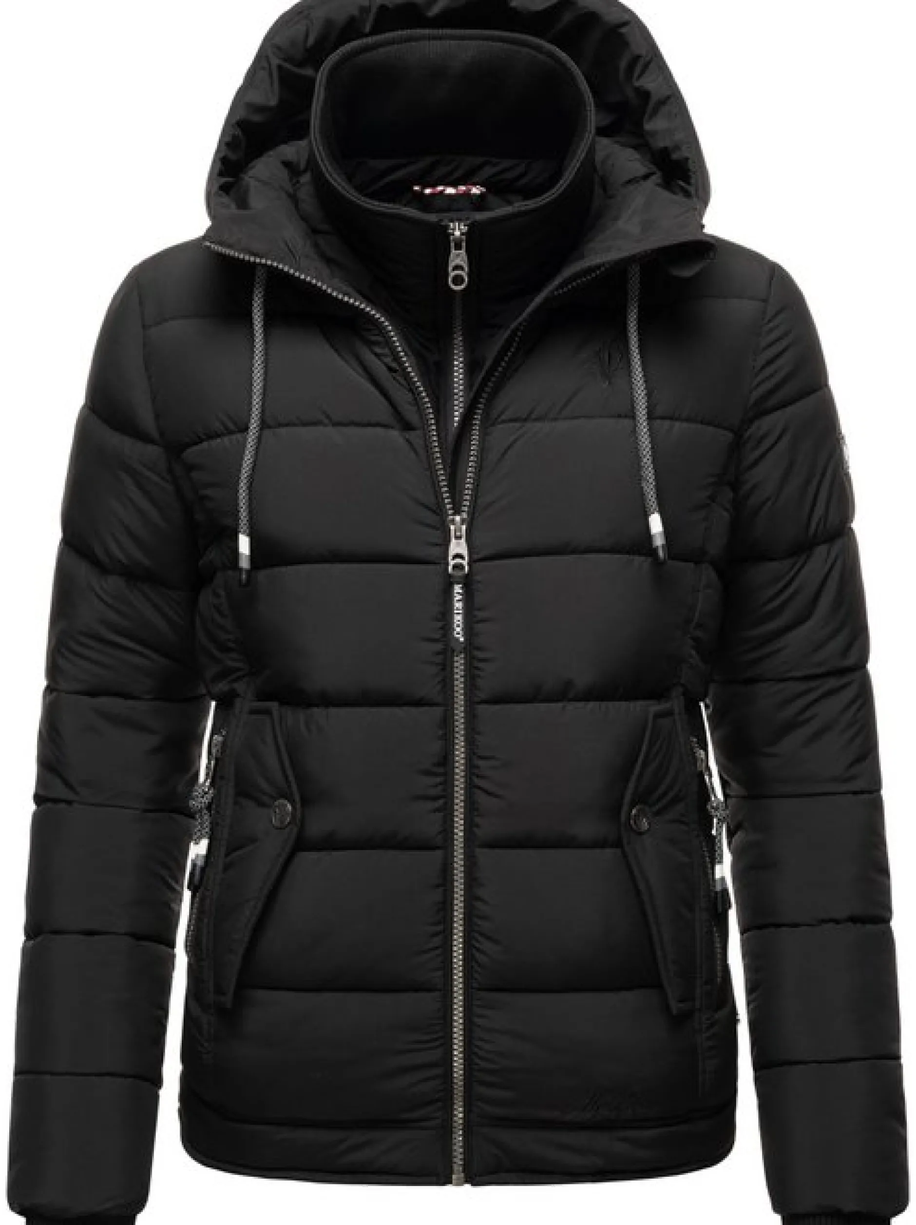 Marikoo Damen Steppjacke - Taisaa Prc in schwarz