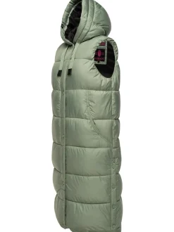 Marikoo Damen Steppweste - Sayorii in mint