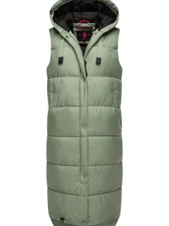 Marikoo Damen Steppweste - Sayorii in mint