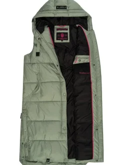 Marikoo Damen Steppweste - Sayorii in mint