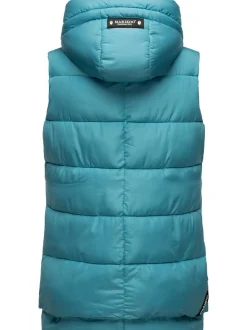 Marikoo Damen Steppweste - Zarinaa in blau