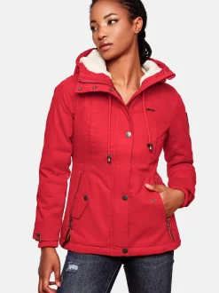 Marikoo Damen Winterjacke - Bikoo in rot