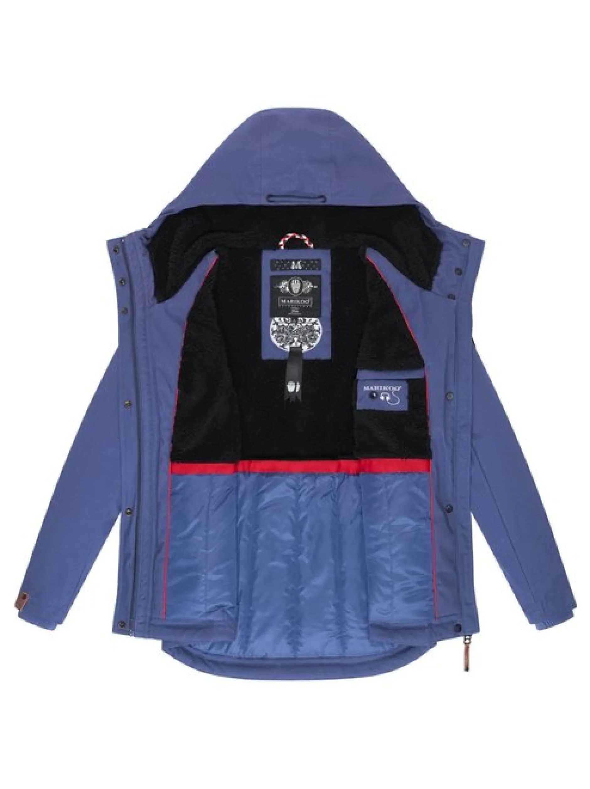 Marikoo Damen Winterjacke - Bikoo in purple