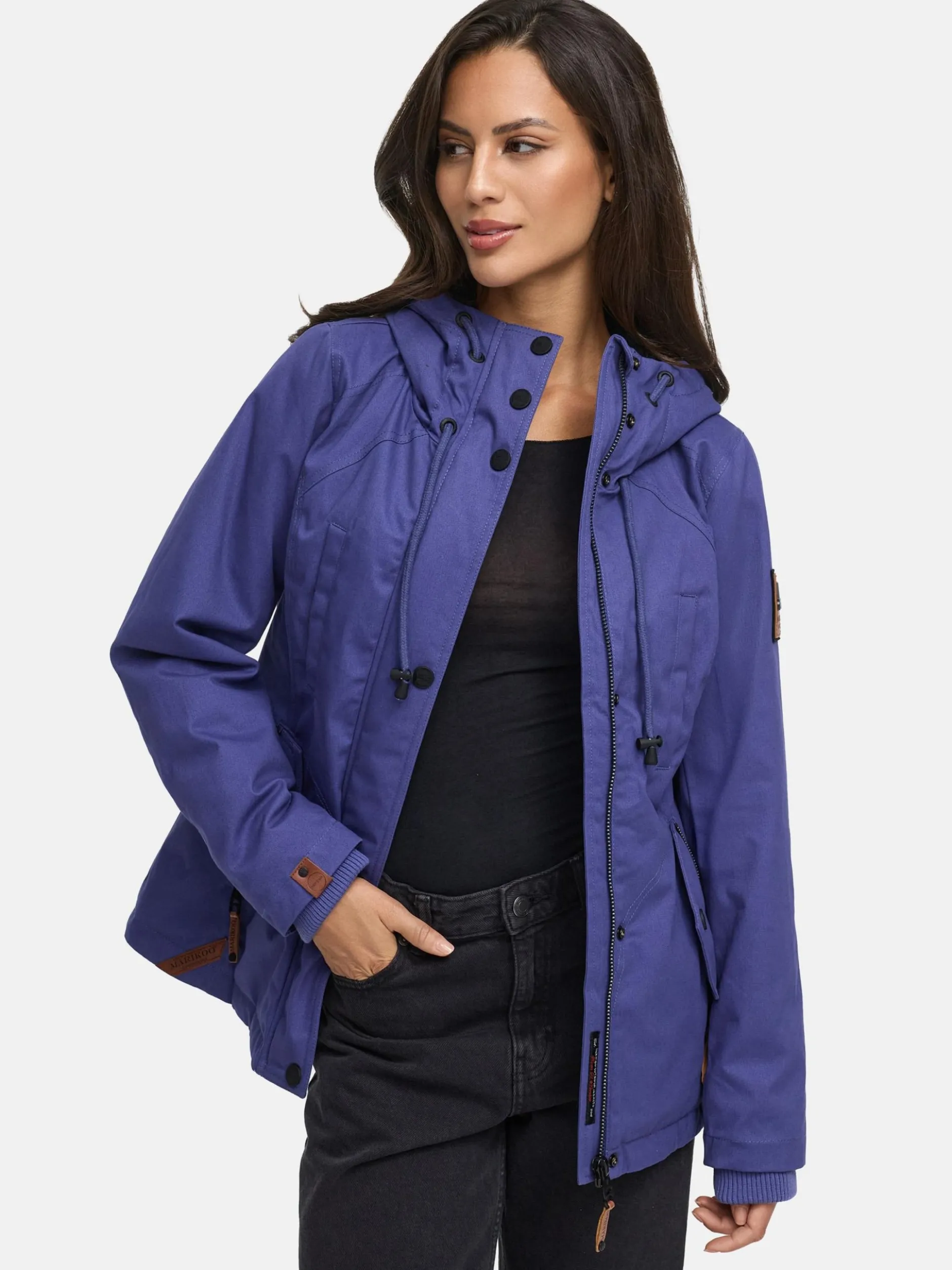 Marikoo Damen Winterjacke - Bikoo in purple