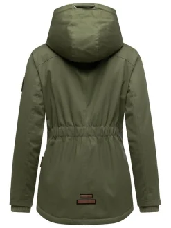 Marikoo Damen Winterjacke - Bikoo in oliv