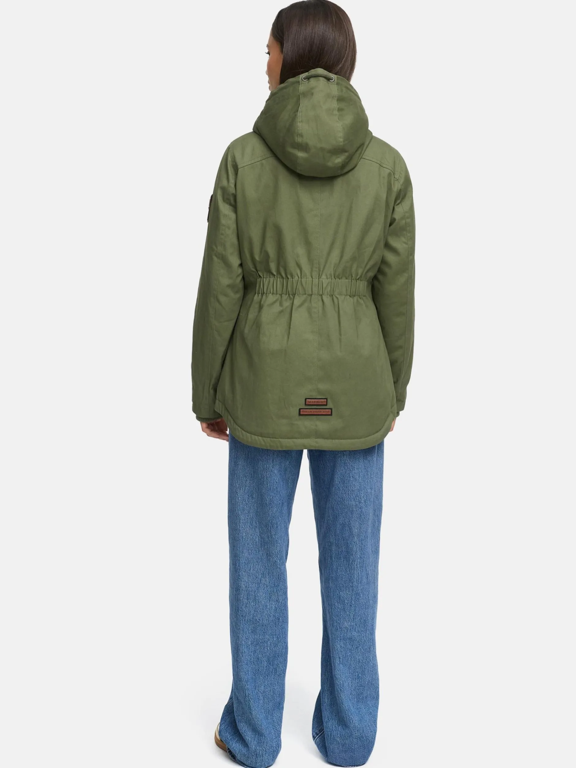 Marikoo Damen Winterjacke - Bikoo in oliv
