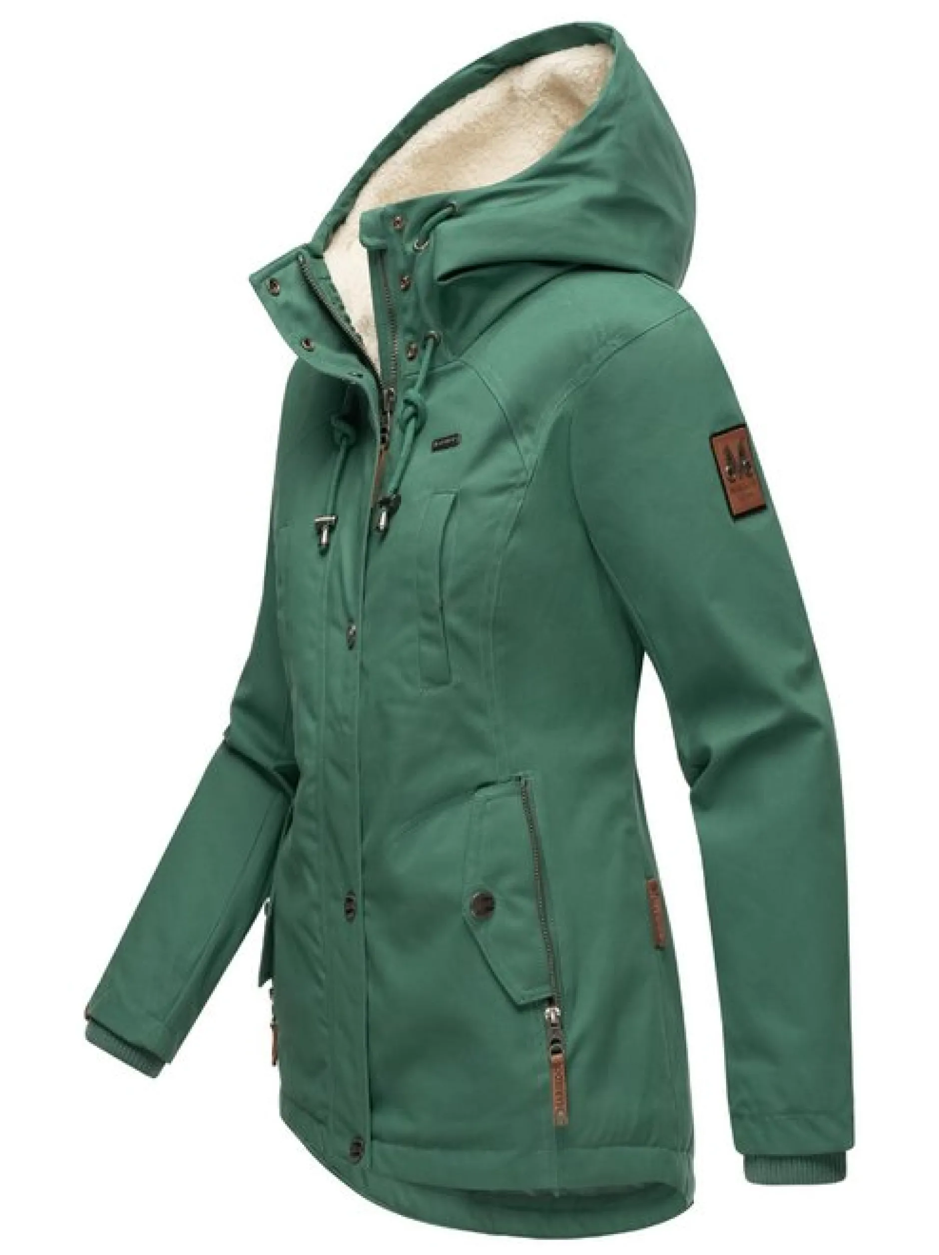 Marikoo Damen Winterjacke - Bikoo in grün