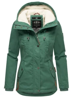 Marikoo Damen Winterjacke - Bikoo in grün