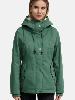 Marikoo Damen Winterjacke - Bikoo in grün