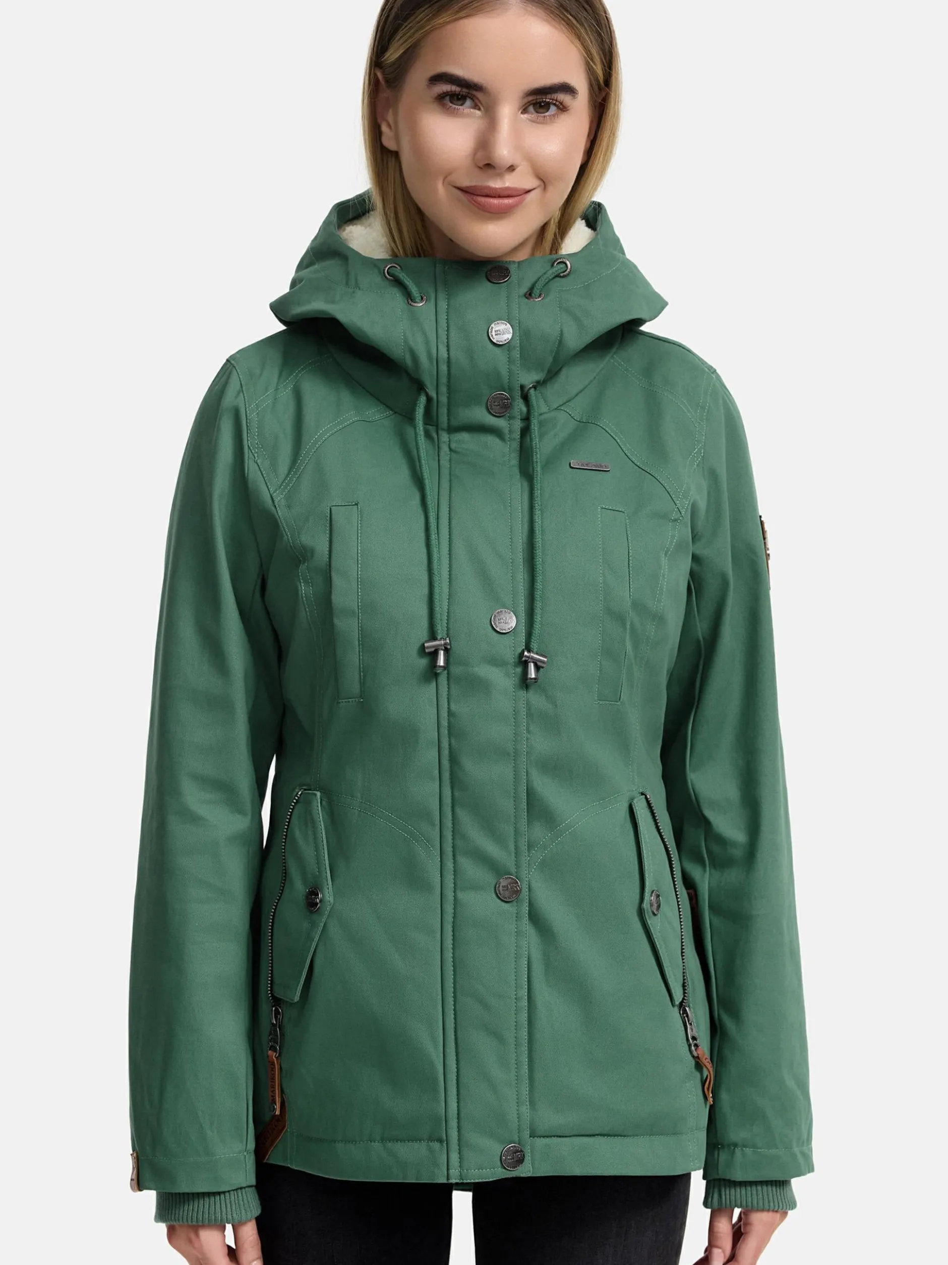 Marikoo Damen Winterjacke - Bikoo in grün