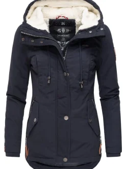 Marikoo Damen Winterjacke - Bikoo in marine