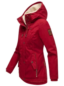 Marikoo Damen Winterjacke - Bikoo in rot