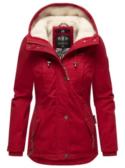 Marikoo Damen Winterjacke - Bikoo in rot