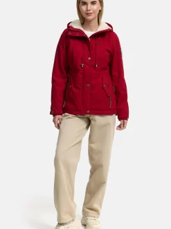 Marikoo Damen Winterjacke - Bikoo in rot