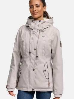 Marikoo Damen Winterjacke - Bikoo in grau