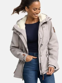 Marikoo Damen Winterjacke - Bikoo in grau