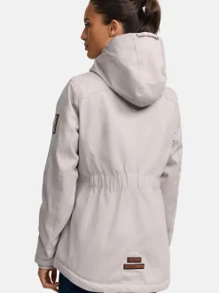 Marikoo Damen Winterjacke - Bikoo in grau