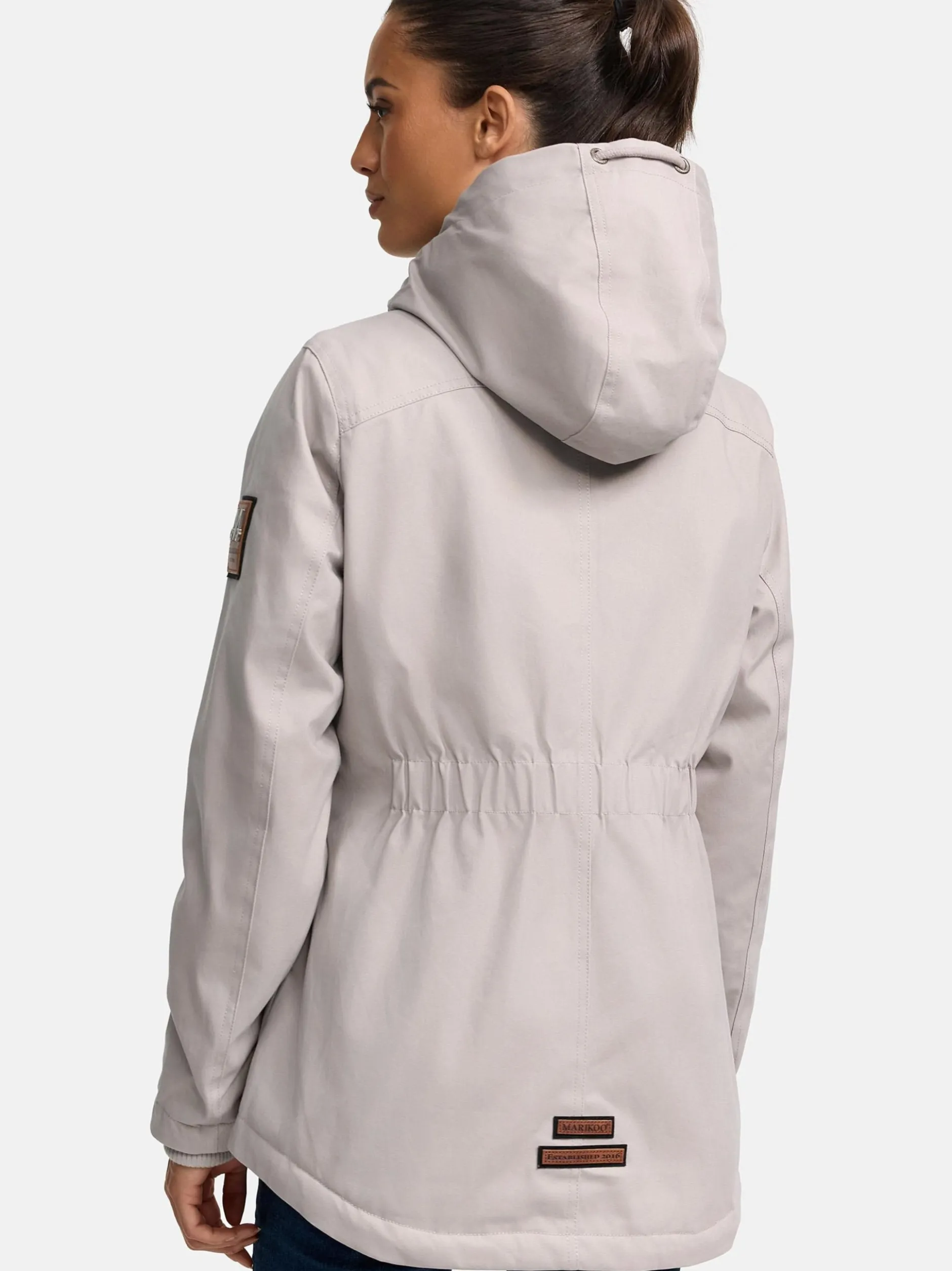 Marikoo Damen Winterjacke - Bikoo in grau