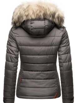 Marikoo Damen Winterjacke - Lerikaa in grau