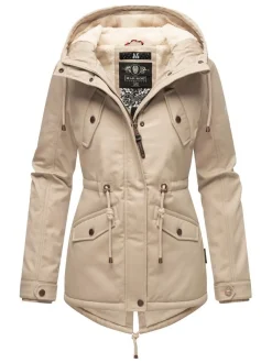 Marikoo Damen Winterjacke - Manolya in ecru