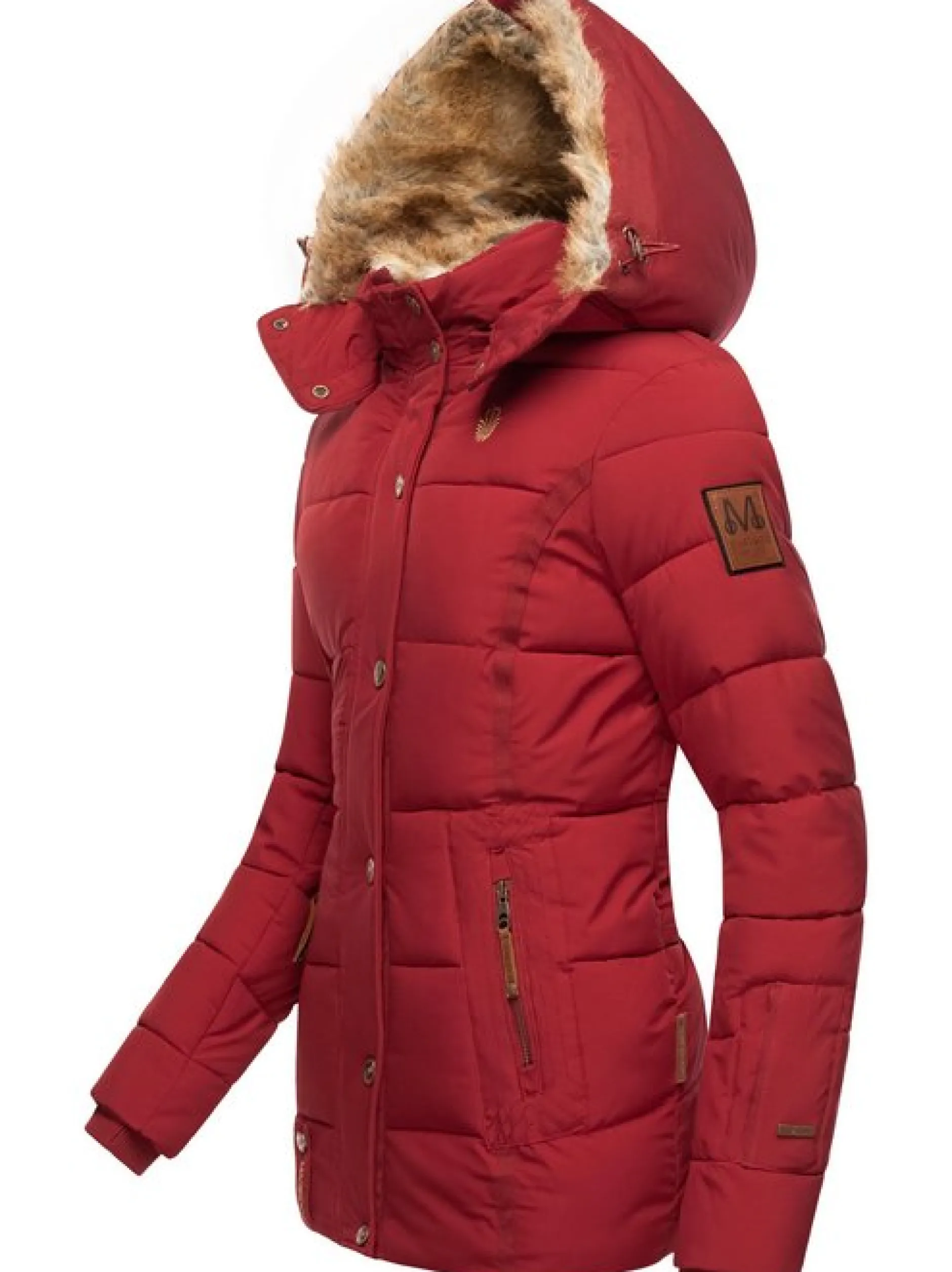 Marikoo Damen Winterjacke - Nekoo in rot