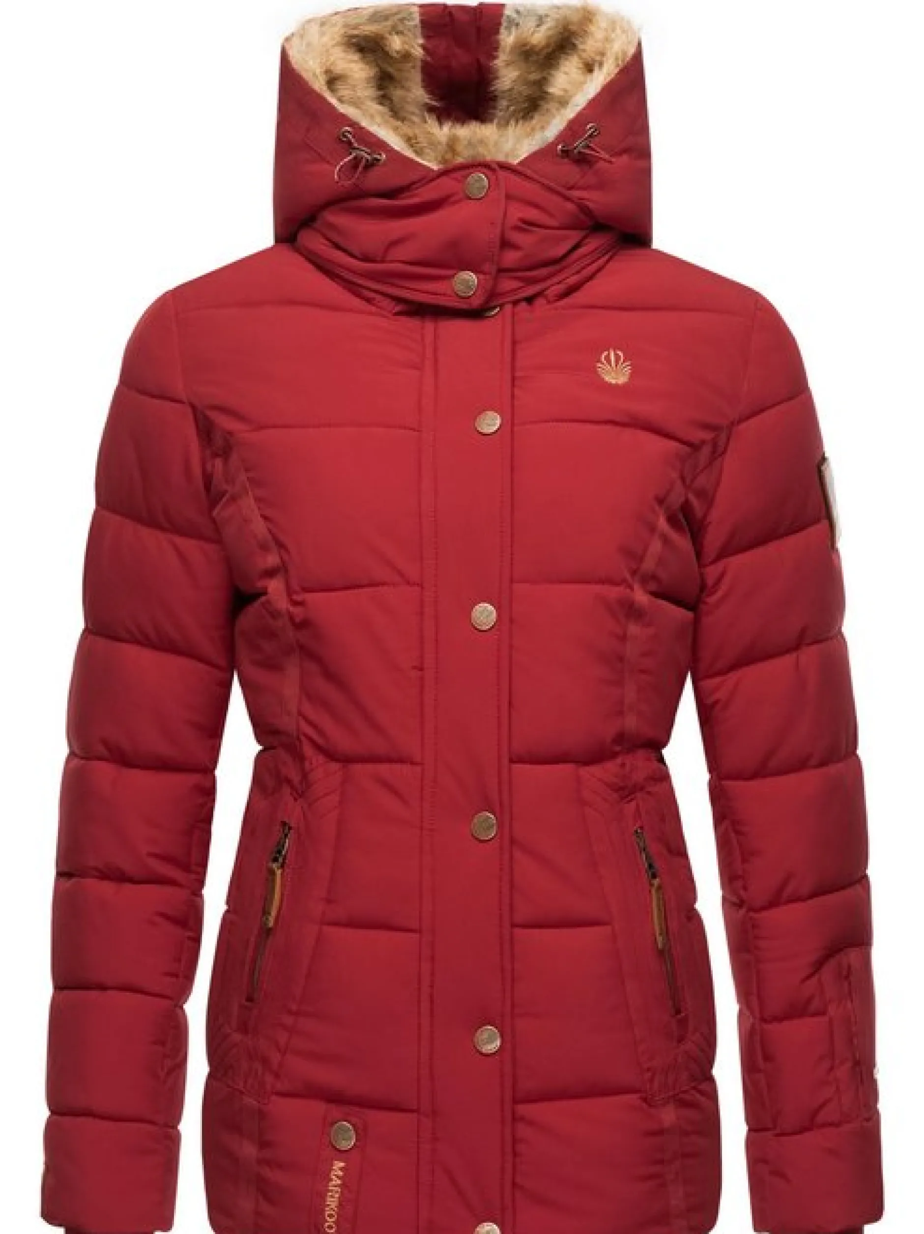 Marikoo Damen Winterjacke - Nekoo in rot