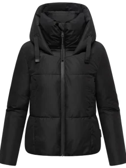Marikoo Damen Winterjacke - Ninikaa XVI in schwarz