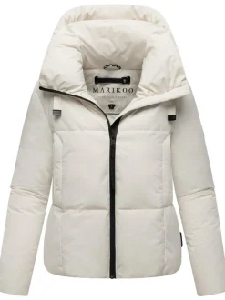 Marikoo Damen Winterjacke - Ninikaa XVI in weiß